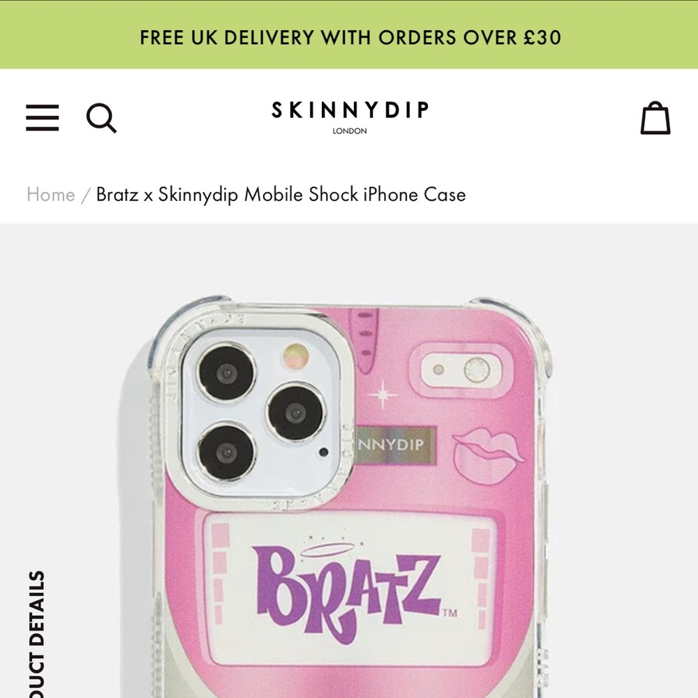 Y2K Bratz phone case